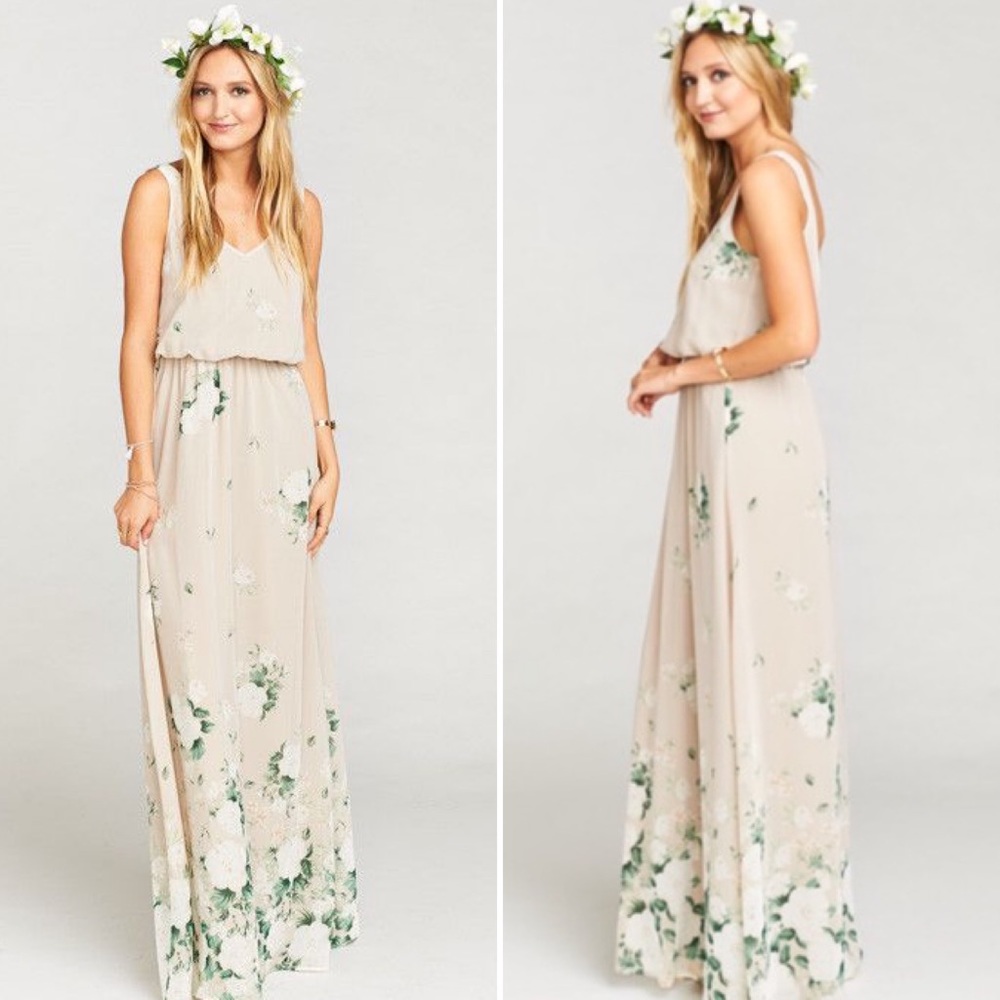 Show Me Your MuMu Kendall Bouquet Toss Maxi Dress